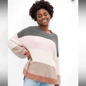 EUC American Eagle Oversized Dreamspun Crew Neck Sweater L